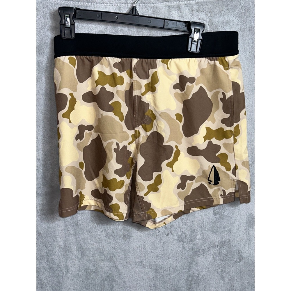 Tachuntfish Runner Shorts Size m  Duck Hunter Camo